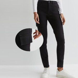 WAX Jean Black Cargo Skinny Jeans size 7​​​​​​